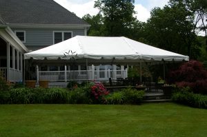 20'x30' Frame Tent on Patio