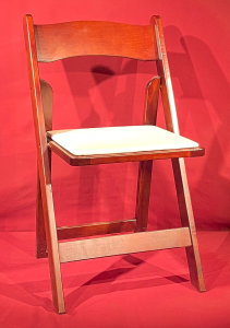 Fruitwood Folding Chair