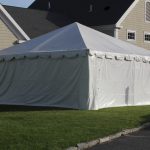 20x20 Frame With Solid Tent Wall