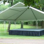 bandshell with stage