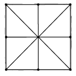 20x20 Frame Hardware Top Down