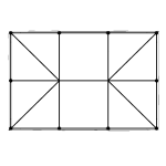 20x30 Frame Hardware Top Down