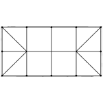 20x40 Frame Hardware Top Down