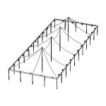 30x75 Pole With Globe Lights