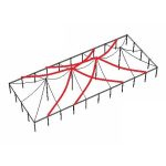 30x75 Pole With Sample Bistro Lighting Diagram