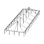 30x90 Pole With Globe Lights