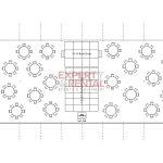40x100 Pole Layout #3