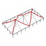 40x80 Pole With Sample Bistro Lighting Diagram