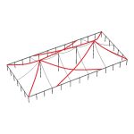 50X110 Pole With Sample Bistro Lighting Diagram