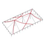 60x120 Pole With Sample Bistro Lighting Diagram