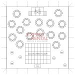 60x60 Pole Layout #2