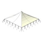 60x60 Pole Rendering from Top With Stake Lines