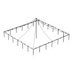 60x60 Pole With Globe Lights