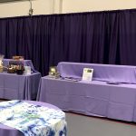 Pipe and Drape- Purple