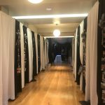 Pipe and Drape- White and Black