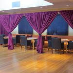 Post and Drape- Cabana- Burgundy