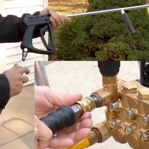 Pressure Washer- Step 2- Connect Hose both ends