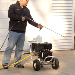 Pressure Washer- Step 3- Flush Air