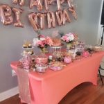 Spandex Table Cover In Use