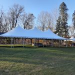 30x60 Pole Tent and 16x16 Frame