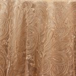 Paisley Lace- Champagne 738