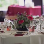 Table Setting- Gold Band