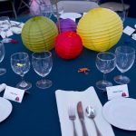 Table Setting- White Swirl